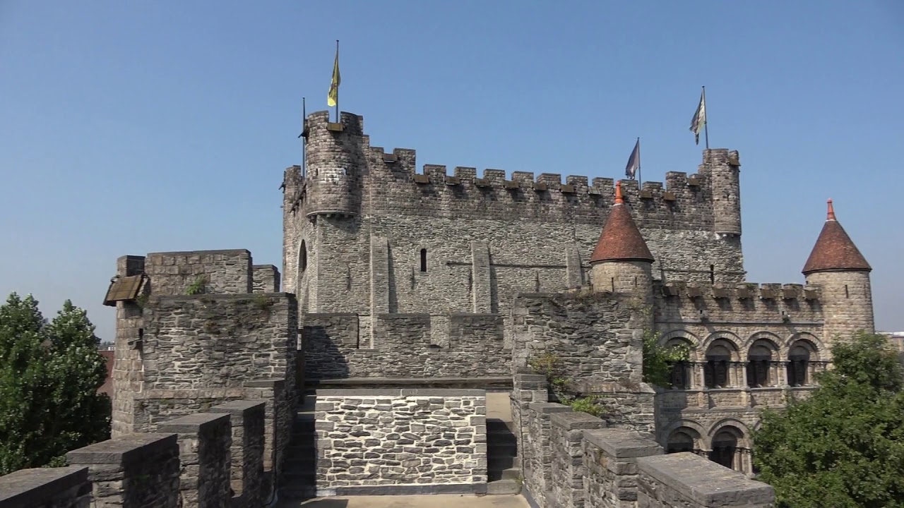 Castle Of The Counts Ghent Belgium