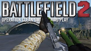 Battlefield 2 Operation Clean Sweep Squad Play | 4K