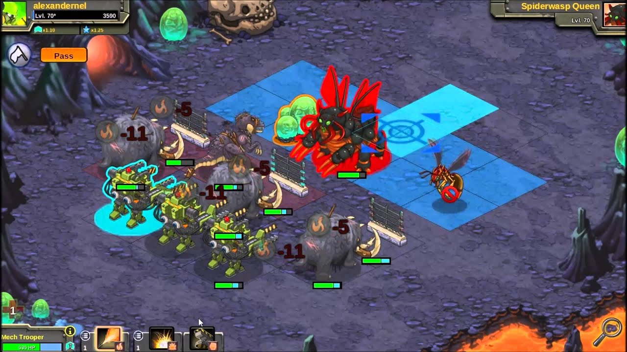 Battle Nations Spiderwasp Queen