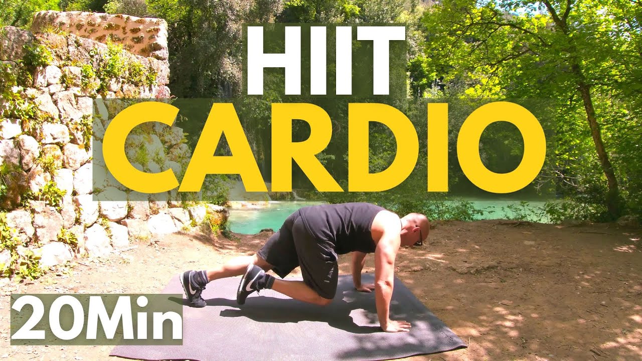 HIIT CARDIO WORKOUT 20 MIN / Fat burning routine - YouTube