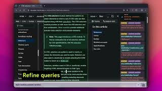 Live CSS Queries