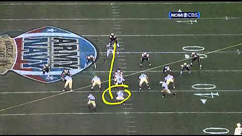 Army WingBone BBack Counter dive w/ pulling center