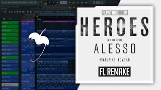 Alesso feat. Tove lo - Heroes (We could be) (FL Studio Remake)
