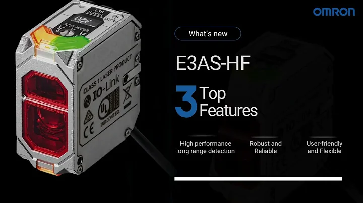 E3AS-HF Long-range Time-Of-Flight sensor