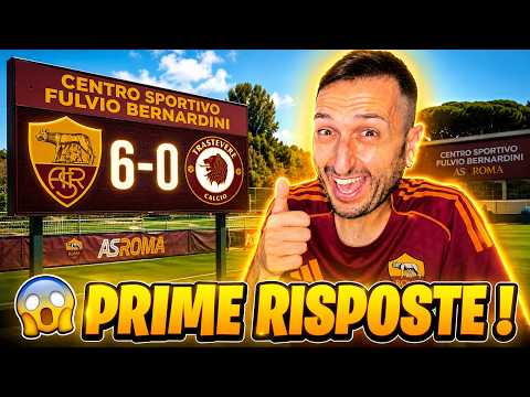 ROMA 6-0 TRASTEVERE 🤯 HERE IS THE NEW ROMA!