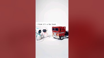 A fire truck can transform 😂 #eilik#optimusprime #transformers #shorts #funny