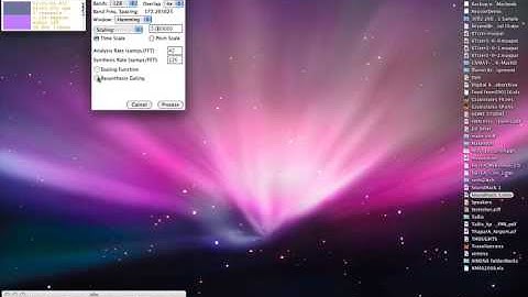 SoundHack 2a: Phase Vocoder Pt1