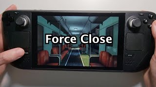 Steam Deck How to Force Close Game screenshot 1