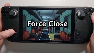 Steam Deck How to Force Close Game screenshot 2