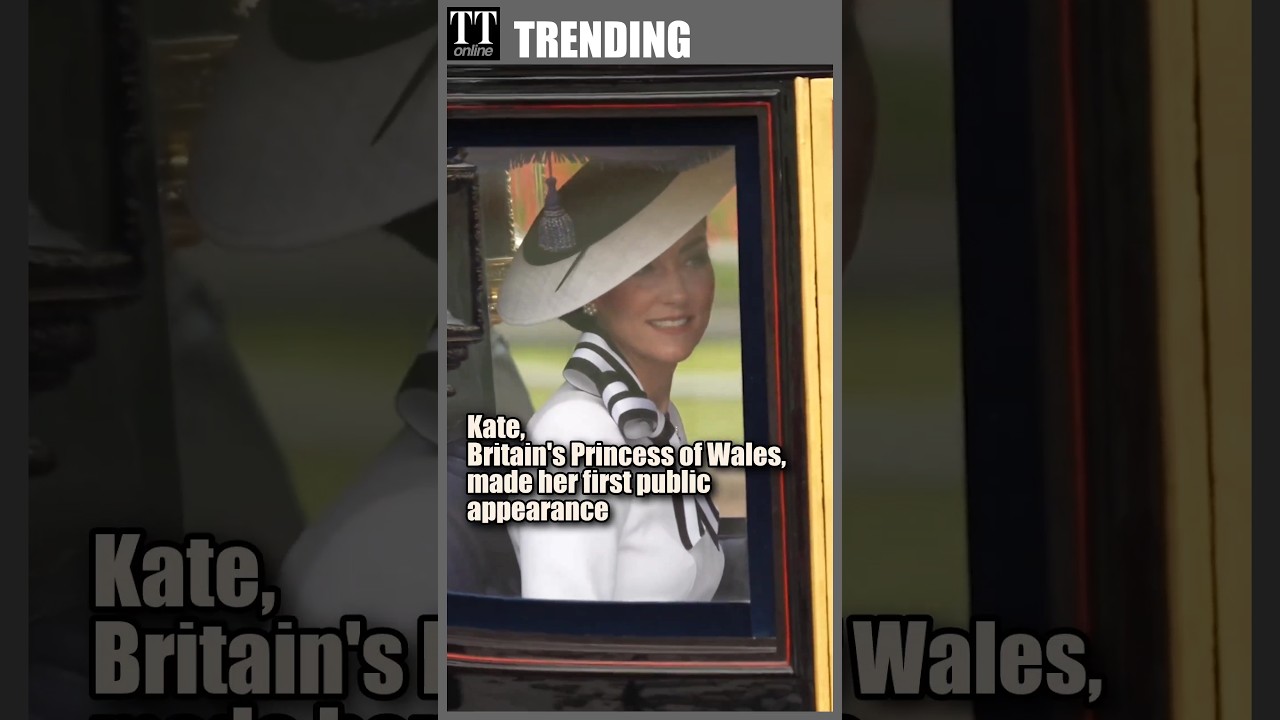 Kate Arrives at Buckingham Palace For First Public Appearance Since Cancer Diagnosis 