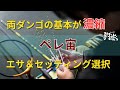 両ダンゴの基本が濃縮🔰【ペレ宙】エサ＆セッティング選択