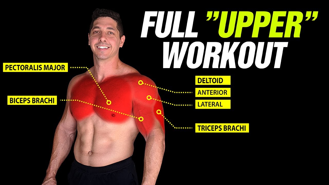 The Only 3 Exercises You Need for Upper Body Mass YouTube