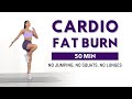 50 min FULL BODY FAT BURN Workout - No Jumping, No Squats, No Lunges | Standing Cardio Workout