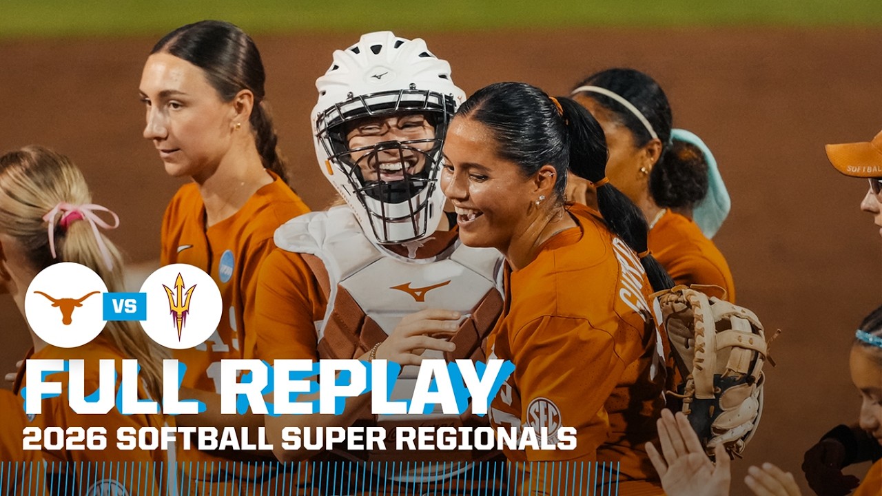 Texas vs. Arizona State: 2026 NCAA softball super regionals Game 2 | FULL REPLAY
