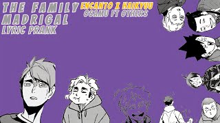 the family madrigal | osamu ft others | haikyuu x encanto skit | (1)