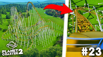 Building the TALLEST & Fastest Roller Coaster in my Theme Park!! EP23