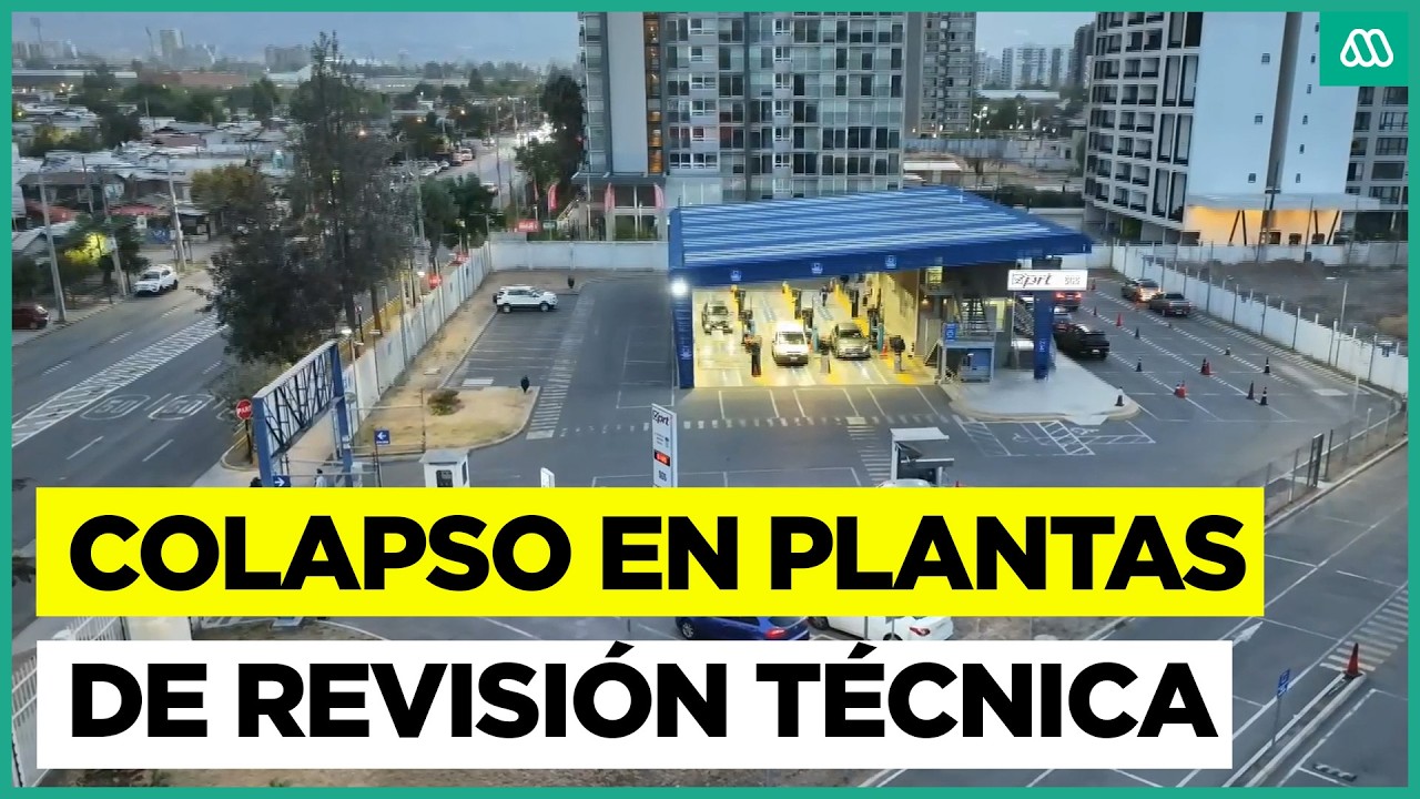 Por renovación de permiso de circulación: Colapso en plantas de revisión técnica