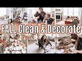 🍂 FALL CLEAN and DECORATE WITH ME 2020 *PART 1* :: CLEAN WITH ME, FALL DECORATING, RECIPES + DIY