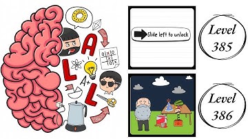 Brain Test All Star : Level 385 , 386 – How to Solve? (Walkthrough)