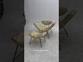 A lounge chair that feels more like art than furniture. #furniture #interiorinspo #loungechair
