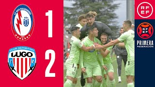 Resumen #PrimeraFederación | CF Rayo Majadahonda 1-2 CD Lugo | Jornada 9, Grupo 1