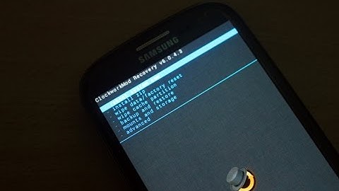 ClockworkMod Recovery cwm for Samsung Galaxy S5 SM-G900H Exynos