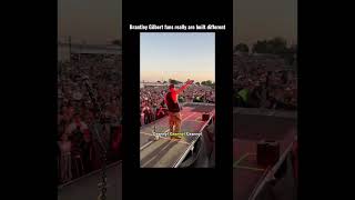 Bucket list: ✅ at 99 #brantleygilbert #country #guinnessworldrecord #crowdsurf #grandma