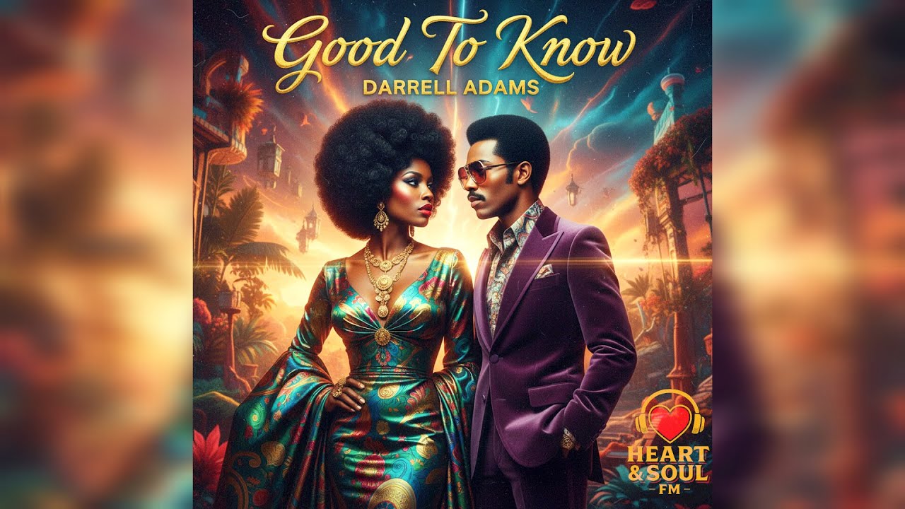 Darrell Adams - Good To Know | 1980s Disco Funk-infused R&B