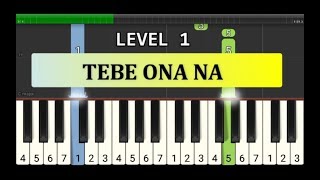 not piano tebe ona na - tutorial level 1 - lagu daerah