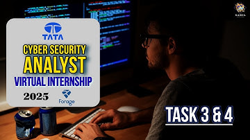 Ik heb de virtuele stage als cybersecurityanalist van Tata geprobeerd || Forage Job Simulation Se...