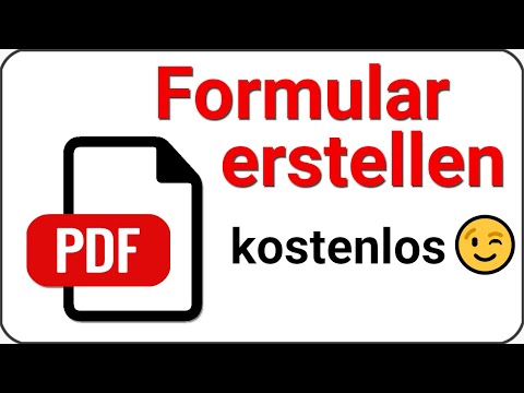 Video: Wie kann ich kostenlos ein Online-Formular erstellen?