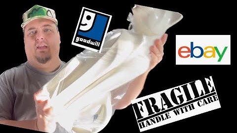 Shipping large ceramic fragile art glass figure as an eBay reseller
