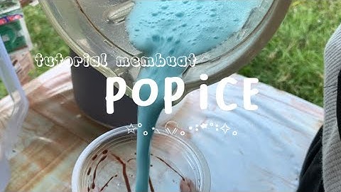 teks prosedur “CARA MEMBUAT POP ICE”