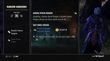 ESO Glitch: group finder 1 hour cooldown