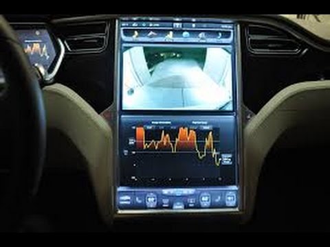 Tesla Model X S 3 Touchscreen Display Dual Mode Tesla Model X S 3 Touchscreen Display Dual Mode Demonstration