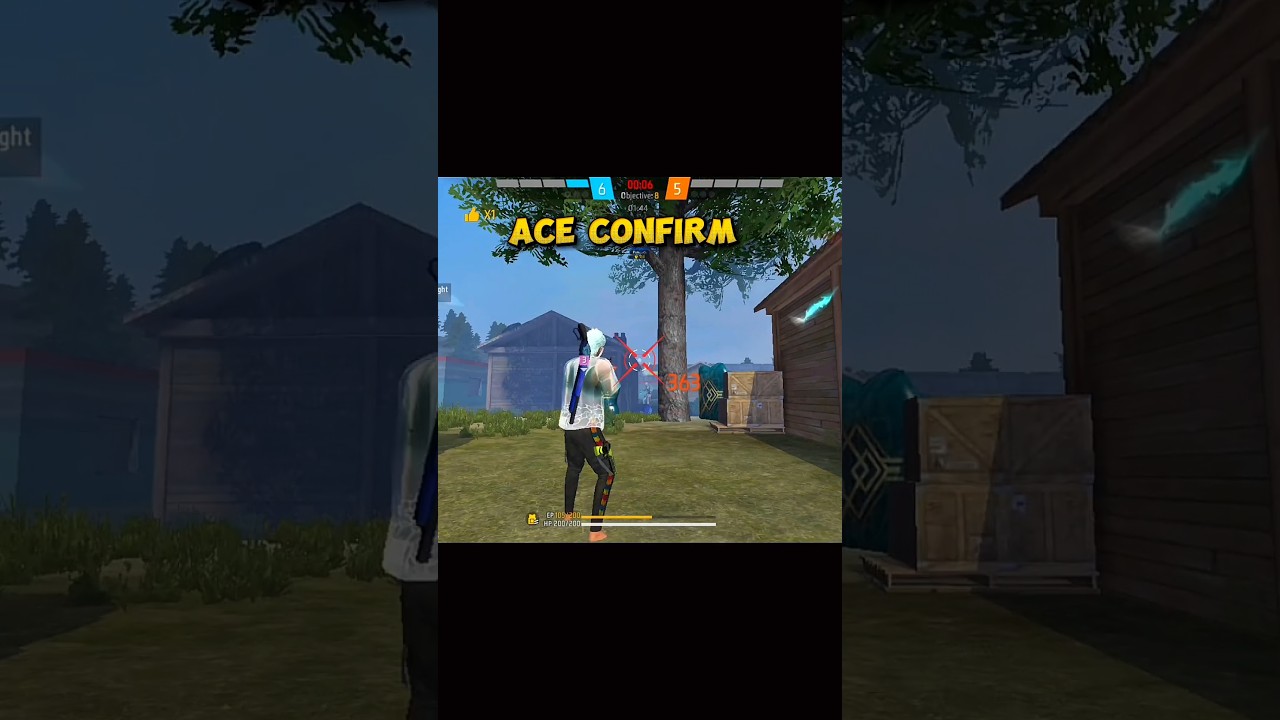 Free Fire 1v4 Ace Clutch 🔥