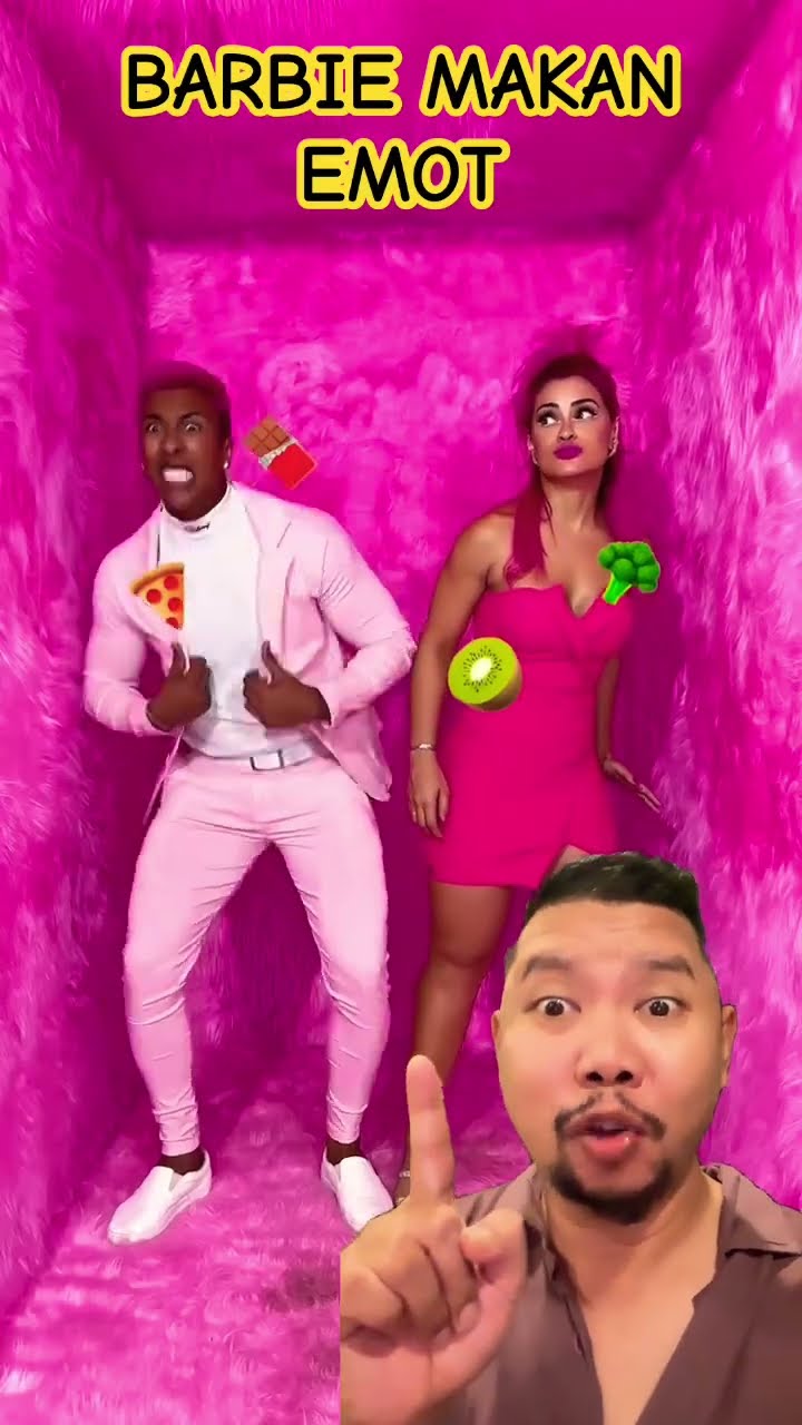 BARBIE MAEM EMOT MAKANAN!!!??#shortsfeed #shorts #shortvideo