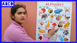 PART623, A FOR APPLE B FOR BALL, ABCD ENGLISH ALPHABET, nursery rhymes with picture, abcd video,