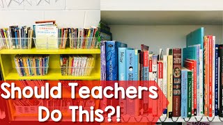 How I Organize My Classroom Library (The EASY Way!)