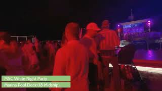 MSC Seascape 2026- White Night Party @CruiseLikeaDavis
