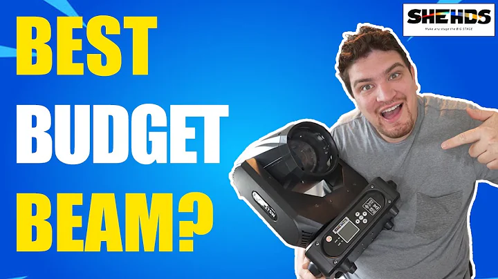 Is Shehds 275w 10r Beam Moving Head Any Good? - DJ Light Review