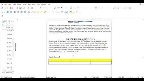 Tutorial on creating automatic list of images and table lists using Libreoffice Writer