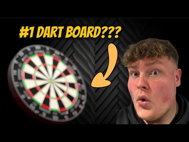 THE BEST DARTBOARD ON THE MARKET?!?! - YouTube