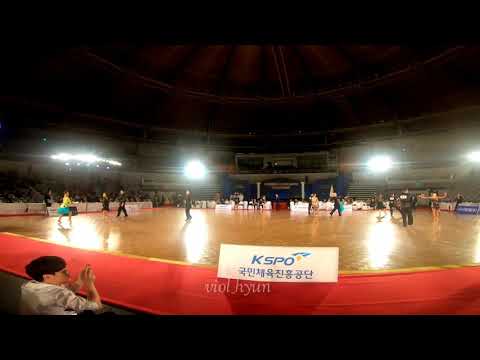 2018 제15회 회장배 전국댄스스포츠 선수권대회 프로패셔널 라틴 파이널 Samba