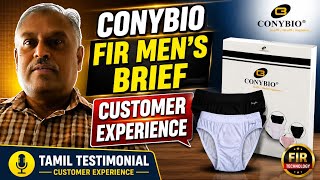 CONYBIO FIR MEN'S BRIEF → CUSTOMER EXPERIENCl | Conybio | Conybio Vijay |Tamil Testimonial screenshot 3