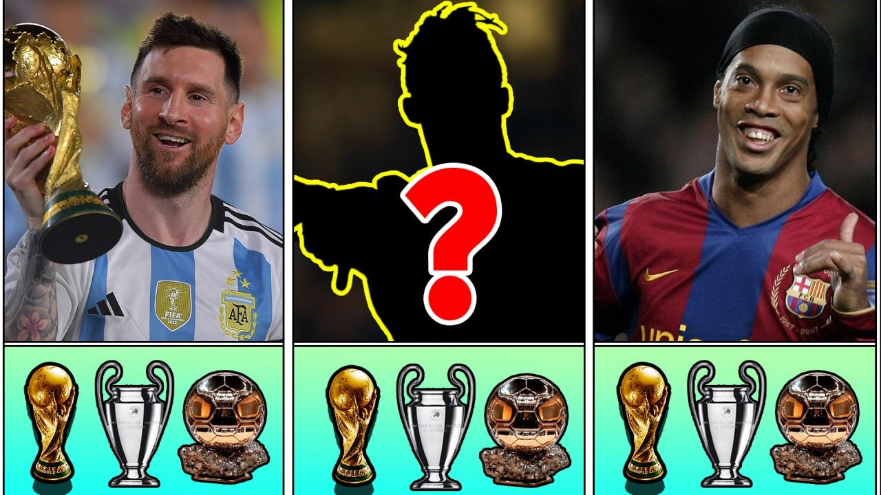 9 Players who have won the FIFA World Cup, UCL and Ballon dor - YouTube