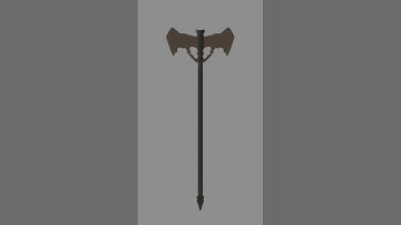 Drawing a Fiery Battle Axe - Fantasy Weapons (Concept Art)