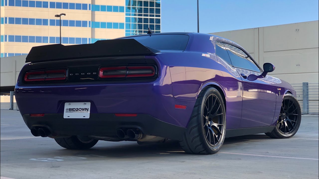2016 Dodge Challenger Hellcat with Hennessey HPE1000 Supercharger