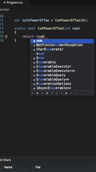 #Shorts How to check if a number is a power of 2 in constant time - YouTube
