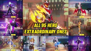 All 95 UNIQUE Hero Extraordinary Ones 2023 screenshot 5